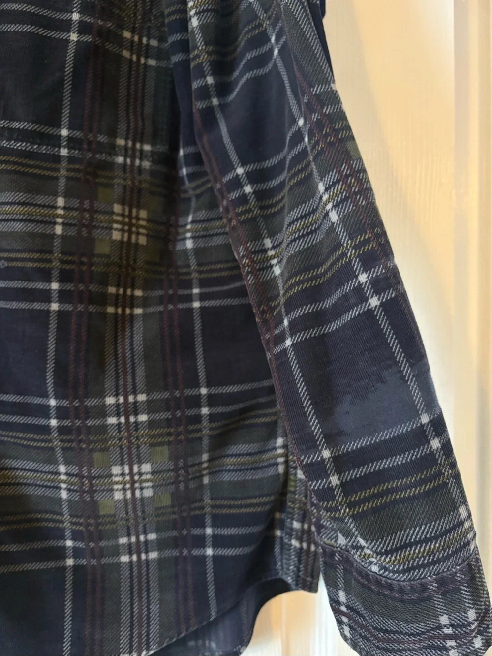 J. Crew Button Down Collar Long Sleeve Plaid 100% Cotton Flannel